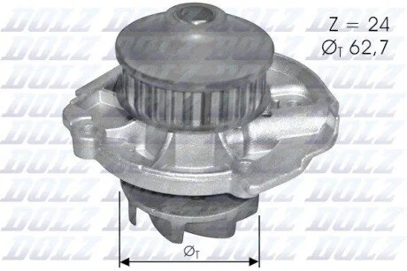 Водяной насос DOLZ S261