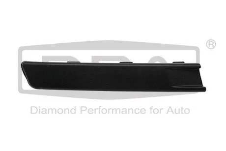 Накладка захисна переднього бампера права (чорний).) VW Passat (3C2) (05-10) DPA 88070066502 (фото 1)