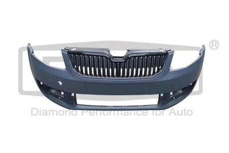 Бампер передній з решіткою радіатора (-омивач,-парктронік)) Skoda Octavia (12-) DPA 88071858802