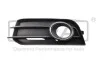 Решетка противотуманной фары левая с отверстием Audi A1 (11-14) (88071883002) DP