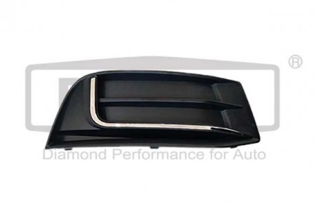 Решетка противотуманной фары правая с полоской Audi A3 (17-21) DPA 88071893902