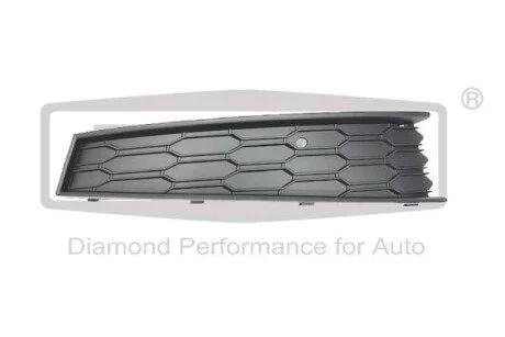 Fog lamp frame; left; sateen black DPA 88071898002