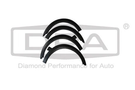 Комплект накладок колісної арки (4шт)) VW Golf III (1H1) (93-97) DPA 88530028002