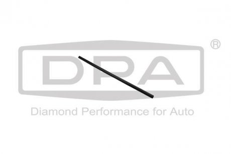 Молдинг двери передней левой с хромированной полосой VW Golf (97-05,99-06),Bora (98-05) DPA 88530036202 (фото 1)