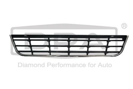 Ґрати переднього бампера центральні з смужкою хромової VW Passat (05-10) DPA 88530046702