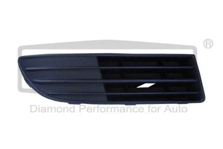 Решетка противотуманной фары правая без отверстия VW Polo (01-09) DPA 88530597802