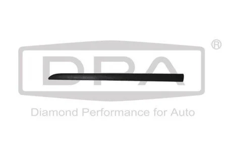 Молдинг двери передней левой Skoda Fabia (06-14) DPA 88530712702