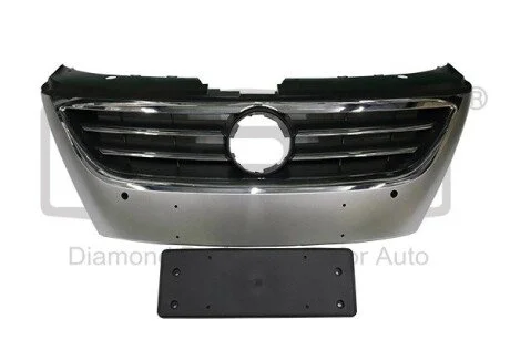 Решетка радиатора без эмблемы (+помощь при парковке) VW Passat СС (09-12) DPA 88530805702