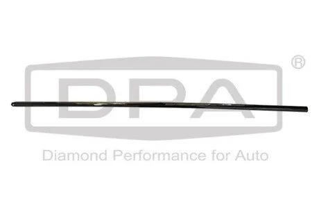 Молдинг двери передней правой (хром) VW Passat (3C2) (05-10) DPA 88530810202