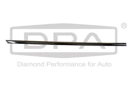 Молдинг двери задней правой (хром) VW Passat (3C2) (05-10) DPA 88530810402