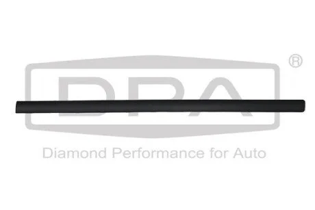 Молдинг двери передней правой (грунт) Skoda Octavia II (1Z3) (04-13) DPA 88530878702