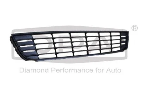 Решітка радіатора нижня середня (чорна)) VW Touran (1T3) (10-15), Caddy (04-15) DPA 88531451202