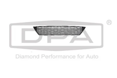 Решітка переднього бампера центральна Seat Leon (12-) DPA 88531564602