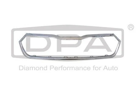 Накладка решетки радиатора хромированная Skoda Octavia (20-) DPA 88531820502 (фото 1)