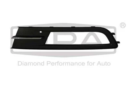 Решетка противотуманной фары левая с полосой VW Passat (14-) DPA 88541793402