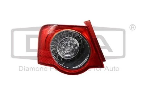 Ліхтар лівий зовнішній VW Passat (05-10)) DPA 89450218002