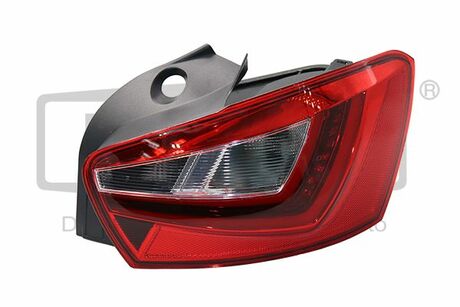 Ліхтар правий LED чорний Seat Ibiza (08-) DPA 99451455802