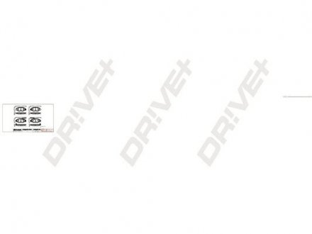 Гальмівні колодки (набір) Drive+ DP1010100221 (фото 1)