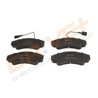 Гальмівні колодки (набір) Drive+ DP1010100874