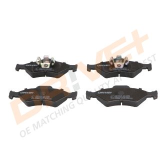 KLOCKI HAM. PRZУD FORD FIESTA 2000- /-ABS/ Drive+ DP1010101050