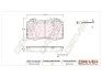 KLOCKI HAM. PRZУD DB E-CLASSE 3.2CDI 02- Drive+ DP1010101052 (фото 1)