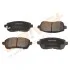 KLOCKI HAM. PRZУD FORD FIESTA 1.4-1.6TDCI 08- Drive+ DP1010101070 (фото 4)