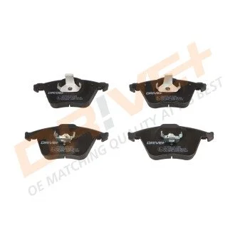 Колодки гальмівні (передні) Ford Focus/Mazda 3/Volvo C30/C70/S40/V50/Opel Vectra C 05-14/V40 12- Drive+ DP1010101104