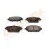 Колодки гальмівні (передні) Honda Accord VI 98-03/Nissan Primera 02-/Almera Tino 00-06 Drive+ DP1010101119 (фото 2)