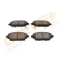 Колодки гальмівні (передні) Honda Accord VI 98-03/Nissan Primera 02-/Almera Tino 00-06 Drive+ DP1010101119 (фото 3)