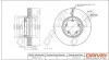 TARCZA HAM. PRZУD FORD TOURNEO CUSTOM 12- 288X33 Drive+ DP1010111617 (фото 1)