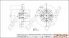 TARCZA HAM. CITROEN C4 1.6-2.0HDI 249X9 WITH BEARING Drive+ DP1010111646 (фото 1)