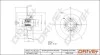 TARCZA HAM. TYЈ RENAULT SCENIC 03- 270X10 WITH BEARING Drive+ DP1010111651 (фото 1)