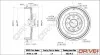 BКBEN HAMULCOWY OPEL CORSA D /+ABS/ /228X48/ Drive+ DP1010111708 (фото 1)