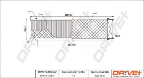 Фильтр Drive+ DP1110100016