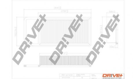 Фильтр Drive+ DP1110100104 (фото 1)