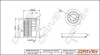 Фільтр масляний Citroen Berlingo/Jumpy/Peugeot Expert/Partner 1.5 BlueHDi 15- DP1110110341