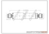Амортизатор (задній) Fiat Ducato (18) 94- (ГАЗ) (1813G) Drive+ DP1610100095 (фото 1)
