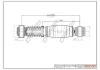 Амортизатор (задній) Citroen C4 06-13 Drive+ DP1610100146 (фото 1)