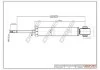 Амортизатор (задній) Ford Fiesta 01-08 Drive+ DP1610100148 (фото 1)