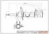 Амортизатор (передній) Fiat Doblo 10- (R) Drive+ DP1610100179 (фото 1)