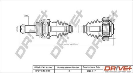 P├ô┼üO┼Ü NAP─śDOWA BMW X1 09-15 PRAWA TY┼ü Drive+ DP2110100112