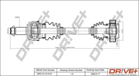 P├ô┼üO┼Ü NAP─śDOWA BMW 3 TOURING 07-12 PRAWA Drive+ DP2110100131