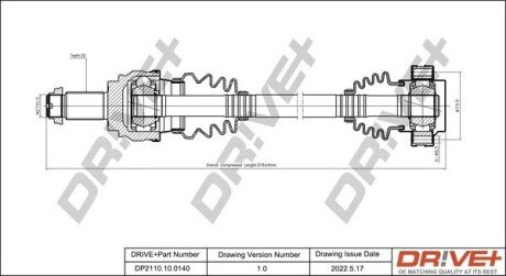 P├ô┼üO┼Ü NAP─śDOWA BMW 3 TOURING 06-12 LEWA Drive+ DP2110100140