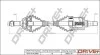 Піввісь (передня) Citroen Berlingo/Xsara 96-11/Jumpy 95-06/Peugeot Partner 96-15 (L) DP2110100259