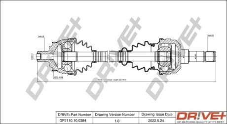 P├ô┼üO┼Ü NAP─śDOWA VW SHARAN 95-10 LEWA Drive+ DP2110100384