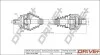 Піввісь Ford Galaxy/VW Sharan 1.9/2.0 TDI 95-06 (R) (38x35x559x48T) (+ABS) DP2110100385