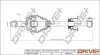 Піввісь (передня) Renault Master II 98- (L) (28x37,1x663x51T) Drive+ DP2110100462 (фото 1)
