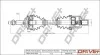 Піввісь Renault Kangoo (R) (21x23x728x26T) (+ABS) DP2110100725