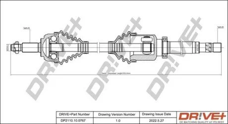 P├ô┼üO┼Ü NAP─śDOWA RENAULT SCENIC 03-08 PRAW A Drive+ DP2110100767