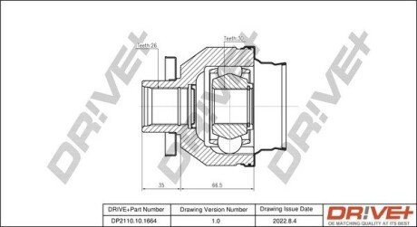 PRZEGUB VW T5 2.5TDI 03- Drive+ DP2110101664